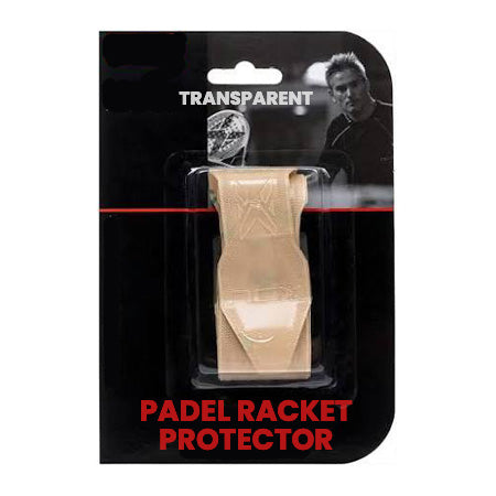 Protector de raqueta transparente